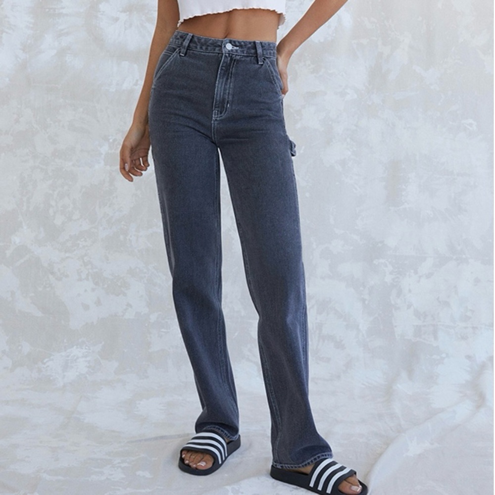 PacSun 90’s Boyfriend Carpenter Jeans in Black - Picture 15 of 15